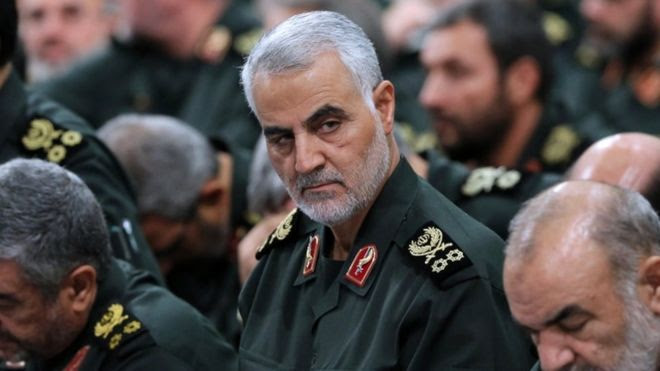  General Qasem Soleimani was the head of the Iranian Revolutionary Guards' elite Quds Force