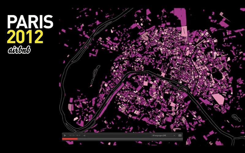 Airbnb Paris 2012