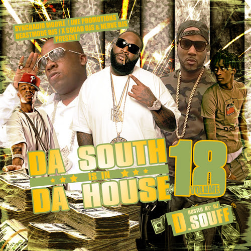 DJ D.Souff- Da South is in Da House Vol.18front