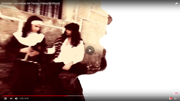 desastre videoclip las arenas del enemigo