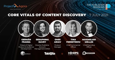 Project Agora, one of the leading Media Technology companies in EMEA, is to host an online thought leadership event on July 7th, entitled “Core Vitals of Content Discovery”. As the title implies, this publisher-oriented forum will be focusing on Core Web Vitals, the change to Google’s algorithm which is set to have a serious impact on publishers, and Content Discovery strategies. Project Agora, one of the leading Media Technology companies in EMEA, is to host an online thought leadership event on July 7th, entitled “Core Vitals of Content Discovery”. As the title implies, this publisher-oriented forum will be focusing on Core Web Vitals, the change to Google’s algorithm which is set to have a serious impact on publishers, and Content Discovery strategies.