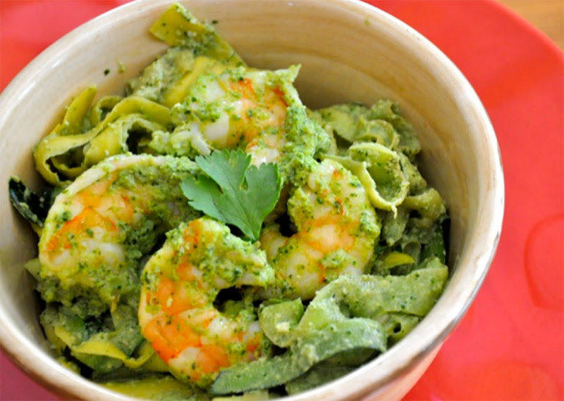 Creamy Shrimp and Noodles