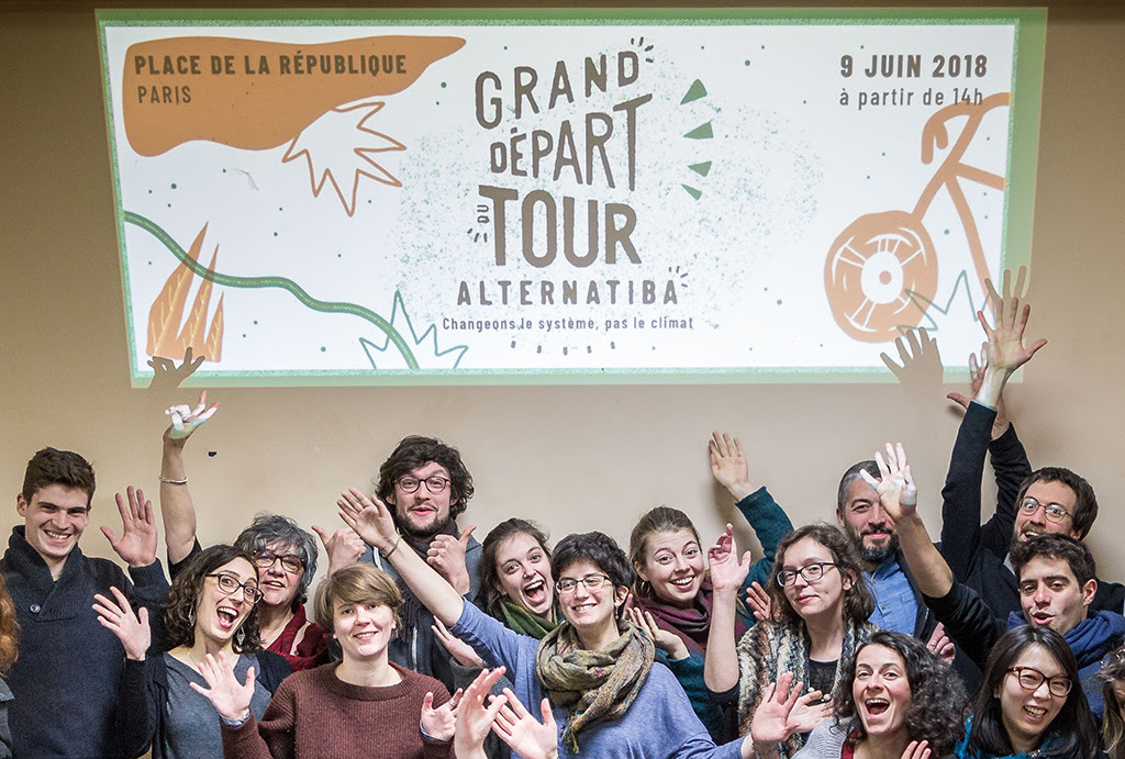 Le Grand Départ du Tour Alternatiba, c'est samedi 9 juin à Paris !