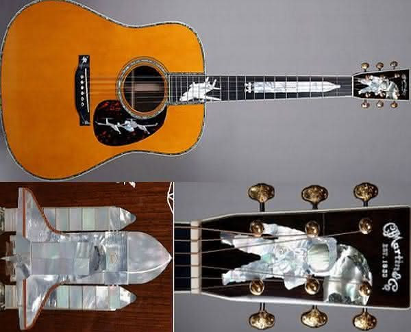 Martins History of Flight custom inlaid guitar entre os violoes mais caros do mundo