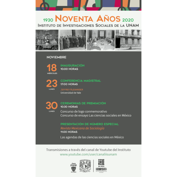 Noventa años del
                                          Instituto de Investigaciones
                                          Sociales de la UNAM
