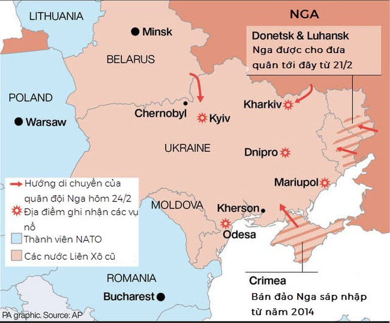 Dàn khí tài khủng Nga triển khai trong chiến dịch quân sự ở Ukraine - Hình 4