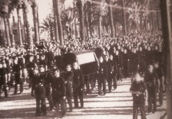 00_Traslados de los presuntos restos mortales del Negre Lloma desde Alicante hasta El Escorial en 1939