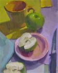 Green Apples, Pink Plates - Posted on Saturday, March 14, 2015 by Sarah Sedwick