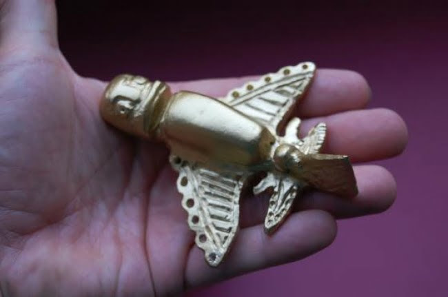 obiecte misterioase, Figurinele incașe de aur