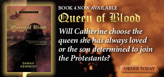 Book 4 now available Queen of Blood Will Catherine choose the queen she has always loved or the son determined to join the Protestants? Order Today