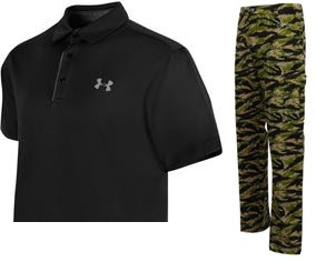 Huge Discounts on Under Armour Polo & Oakley Camo Pants Bundle for $59.99 Shipped