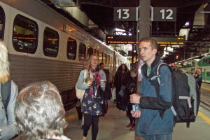The Original PoeTrain Express left Toronto May 10, 2012