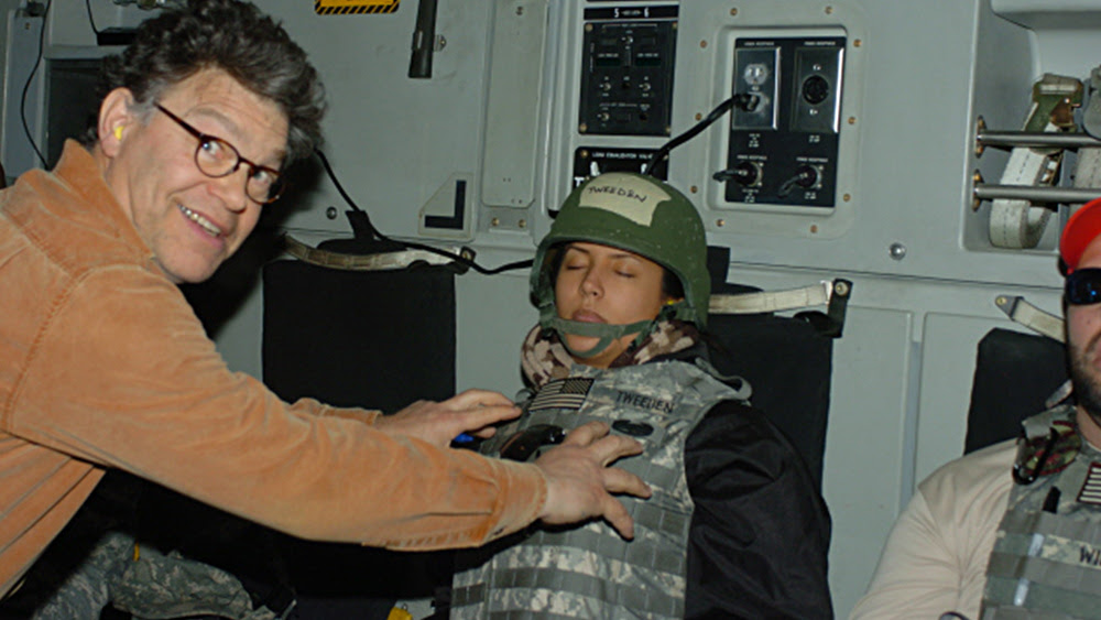 Sen Al Franken Exposed as Sex Predator Who Groped Unconscious Woman While Proudly Smiling for Sick Photo +Video