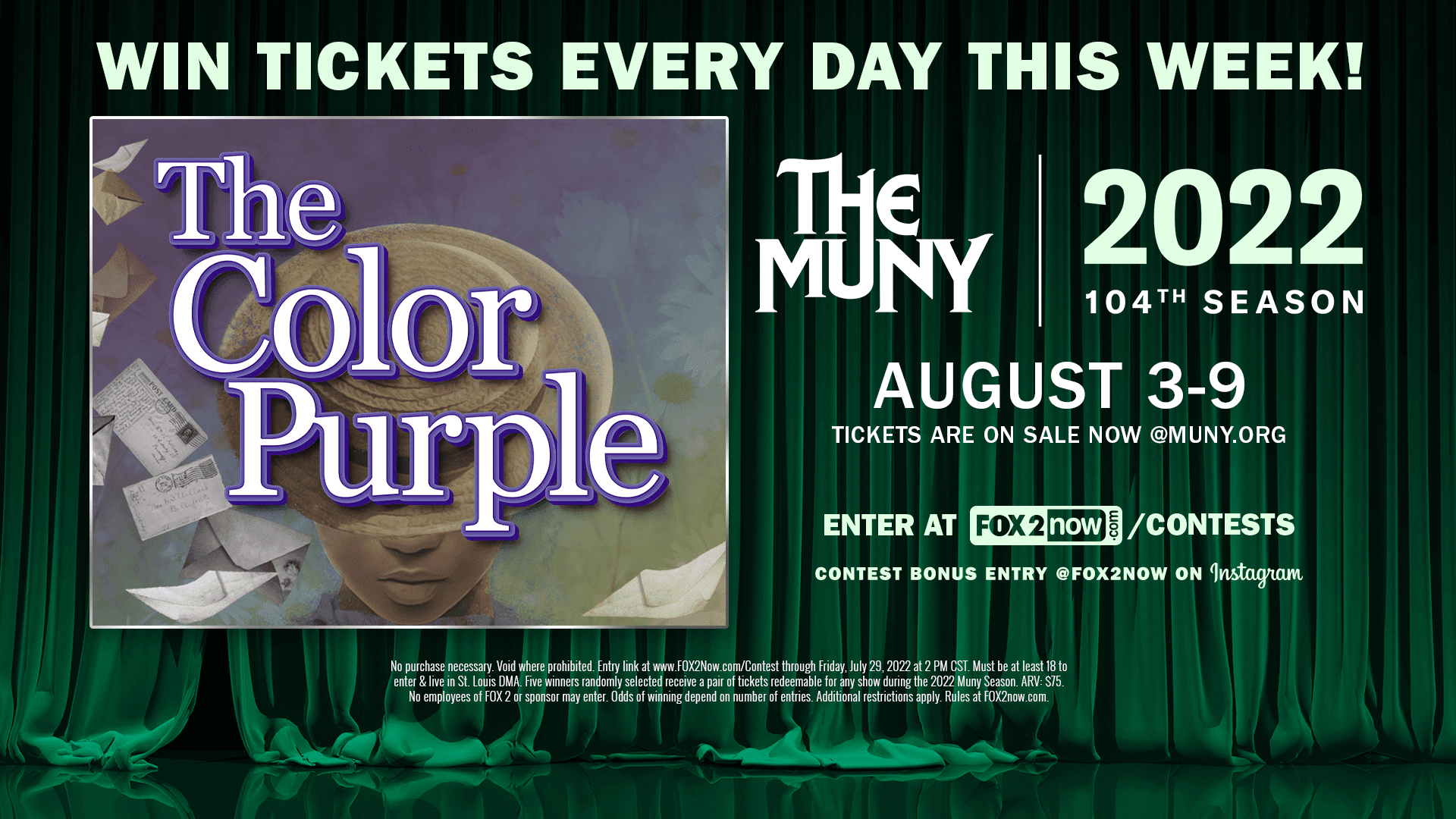 The Color Purple makes its Muny Debut Win tickets!