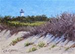 'Cape Poge Lighthouse' An Original Oil Painting by Claire Beadon Carnell 30 Paintings in 30 Days Cha - Posted on Saturday, January 3, 2015 by Claire Beadon Carnell