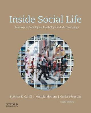 Inside Social Life: Readings in Sociological Psychology and Microsociology PDF