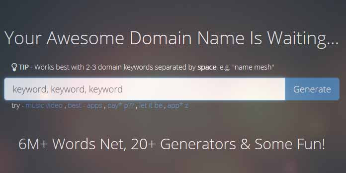 your awesome domain name is waiting (Namemesh)