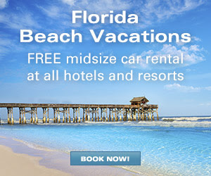 Florida Escapes - FREE midsize car rental