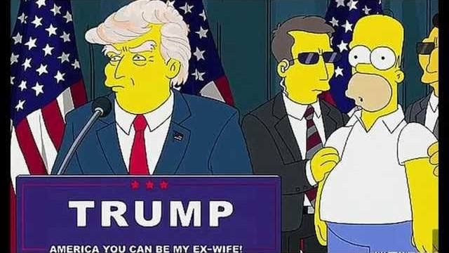 Dahboo77 Video: Simpsons Episode from 2000 Predicts Trump Becomes President and More