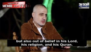 Lebanese singer hopes Hizballah top dog will let him blow himself up ‘out of belief in his religion and his Quran’