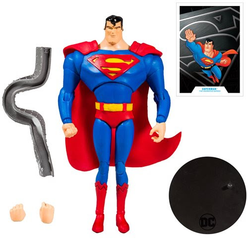 Image of DC Animated 7" Action Figure Wave 1 - Superman (TAS) - JANUARY 2020