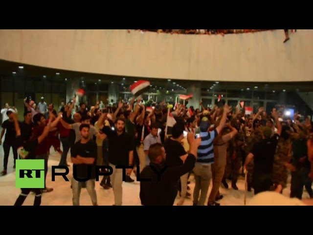 Iraq: State of emergency declared after protesters storm parliament  Sddefault