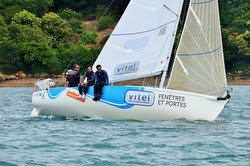 J/80 VITEL sailing team- racing off France