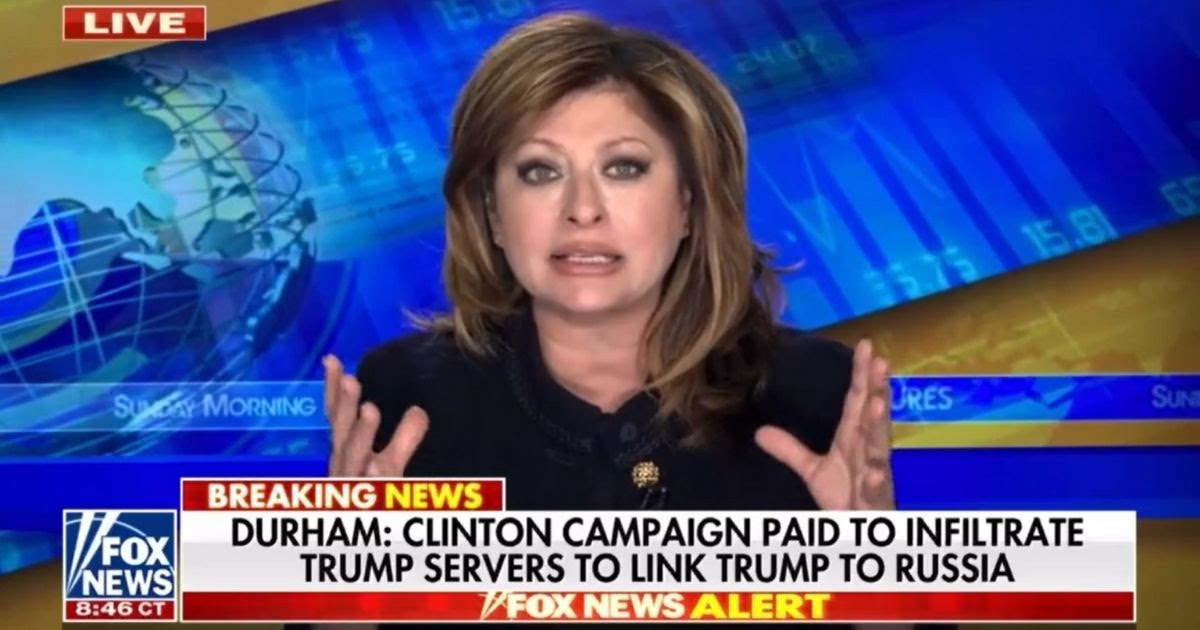 Maria Bartiromo Asks Whether Dems Are Using Ukraine Crisis to Distract Public from Clinton's 'Infiltration' Scandal