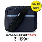 56% OFF on Belkin Core Messenger Bag - Available only at Rs. 1199