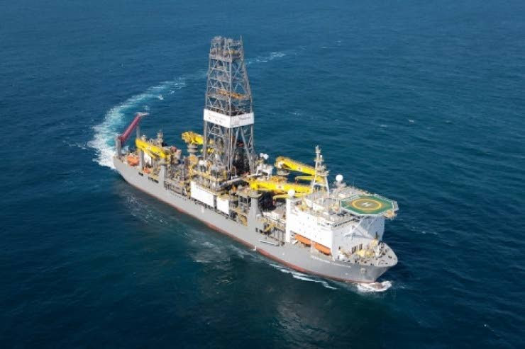 An Exxon oil rig in Guyana waters. Photo taken from www.caribbean360.com