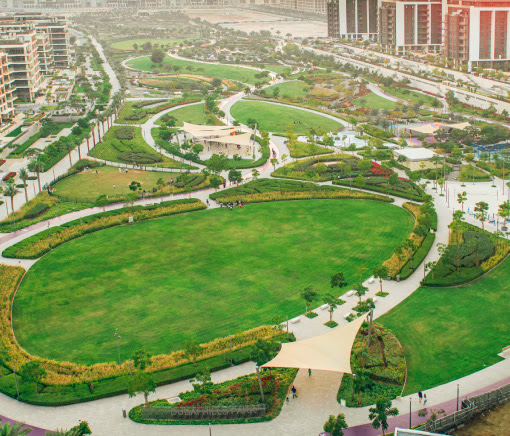 Footsteps from Dubai Hills Park