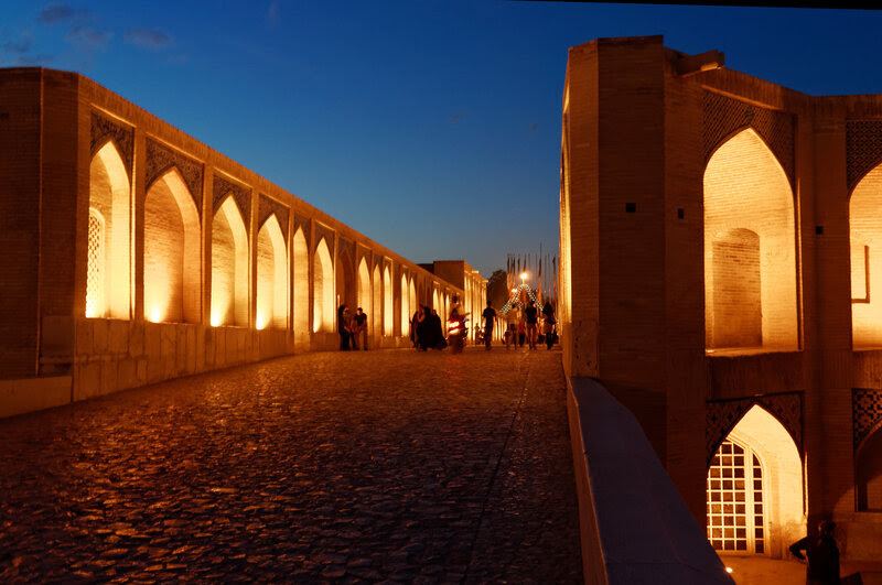 Исфахан. Мост Хаджу.