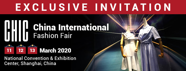 China International Fashion Fair (25th -
    27th September 2019) National Convention & Exhibition Center, Shanghai, China