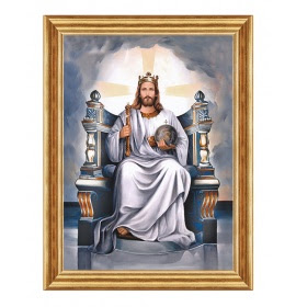 Jezus Król - Obrazy religijne - terrasanta.pl