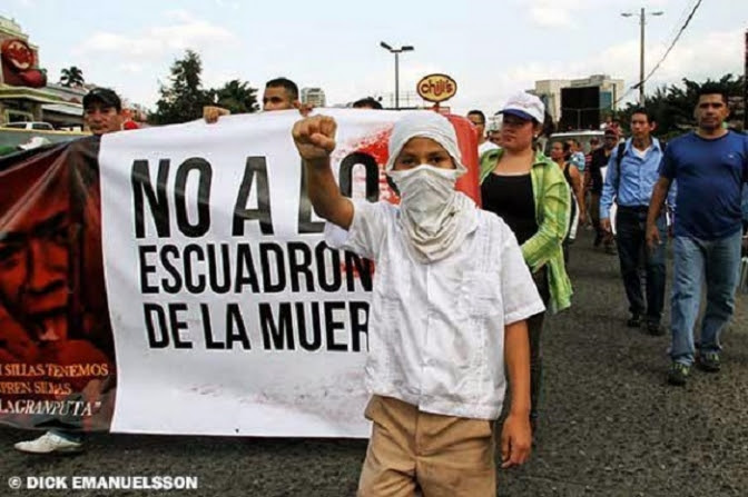 Escuadrones de la muerte podrían estar operando para matar estudiantes que protestan en Honduras