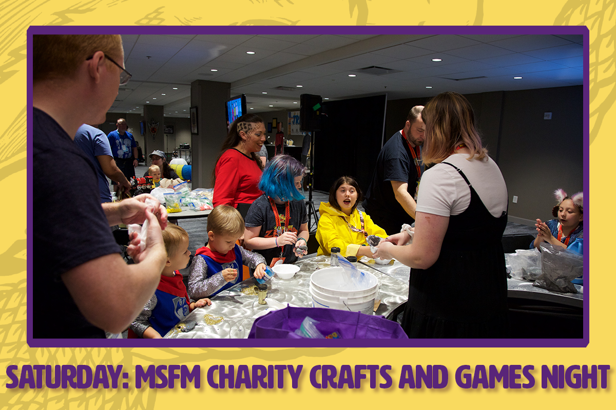 MSFM Charity Crafts and Games Night