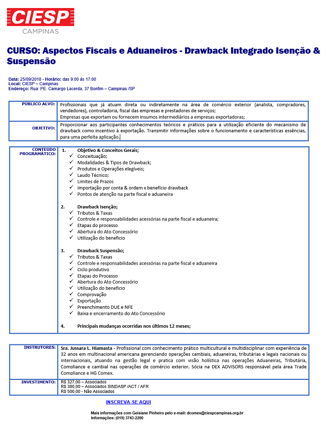 CIESP CAMPINAS