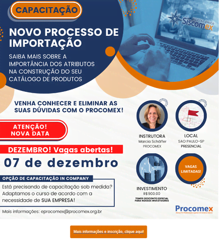 CURSO NOVO PROCESSO DE IMPORTAÇÃO