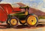 Green Tractor - Posted on Wednesday, December 31, 2014 by Karla Bartholomew