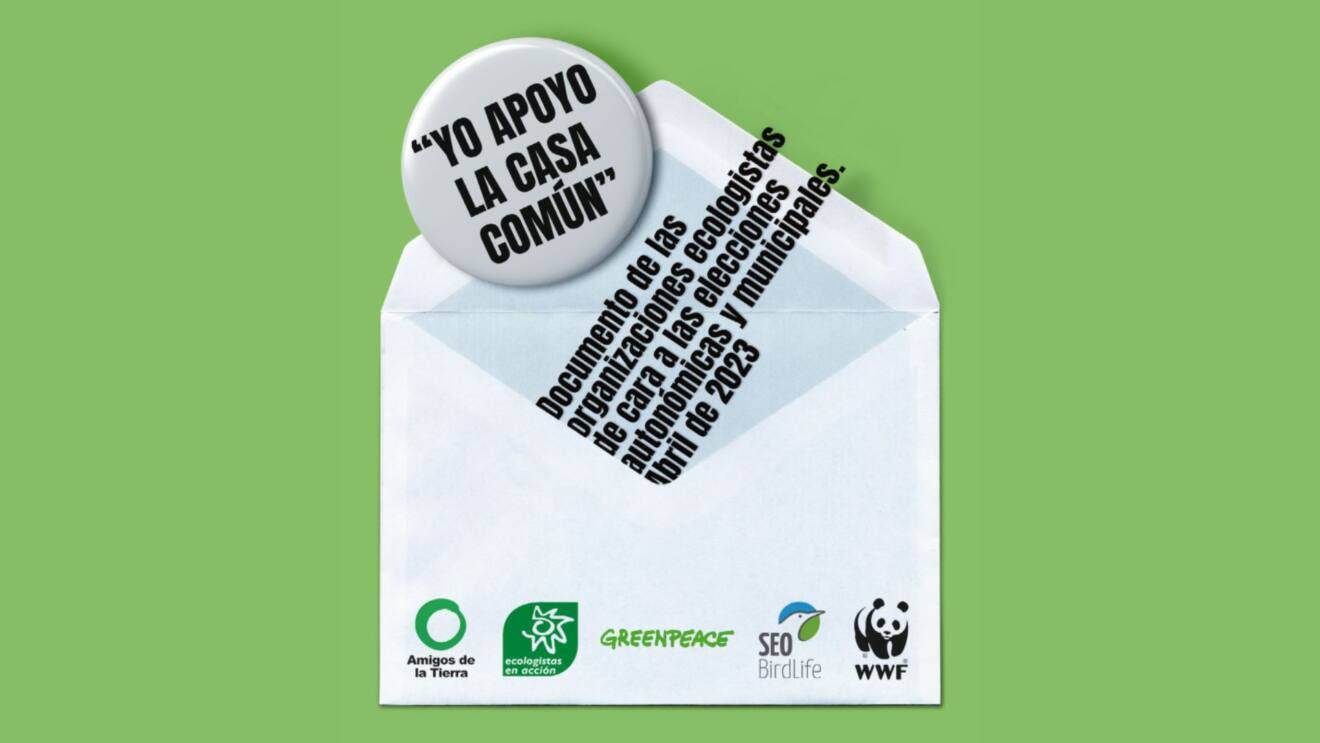 Las organizaciones
ecologistas exigen el
compromiso con el cuidado de
las personas y el medio
ambiente