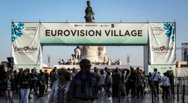 Lisboa, palco da Eurovisão