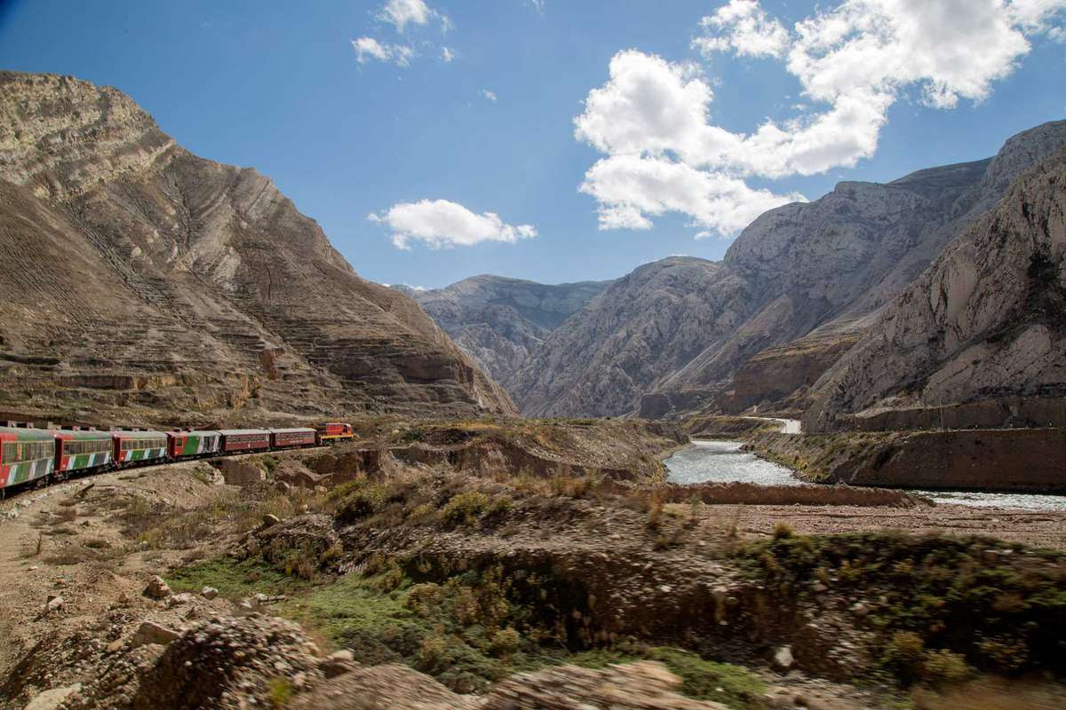The Central Andean Railroad in Peru
