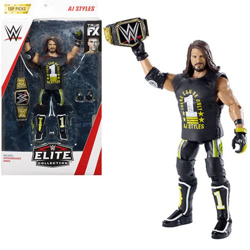 Image of WWE Wrestling Top Picks Elite Wave 2 - AJ Styles Action Figure
