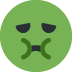 Nauseated face