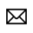 Email Icon Black Simple transparent PNG - StickPNG