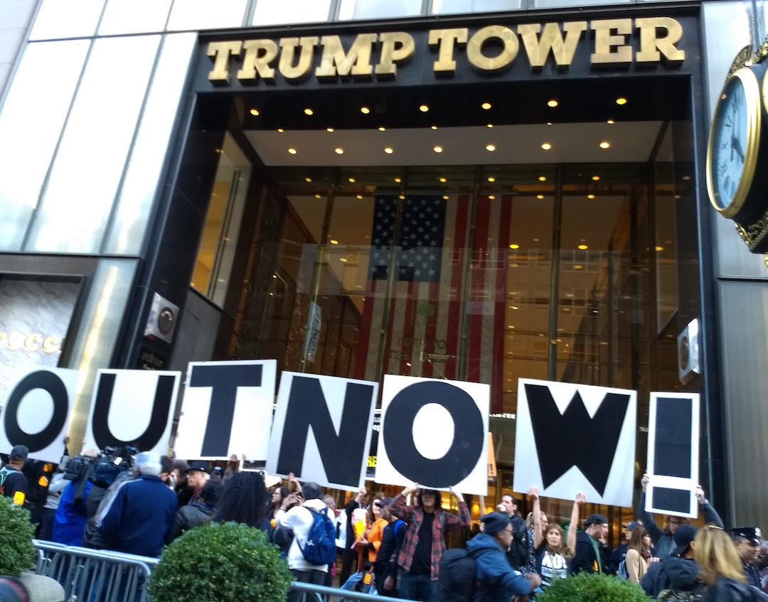 outnow trump tower