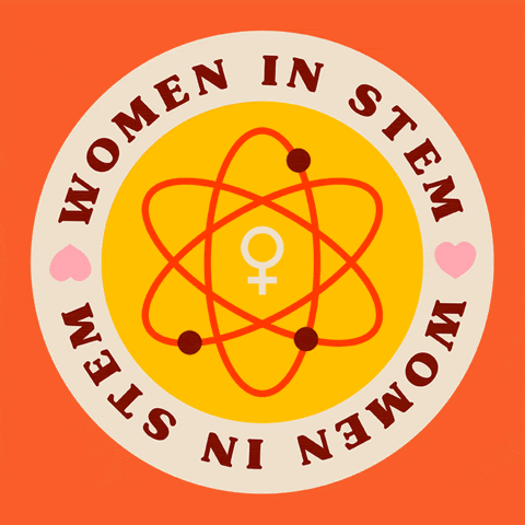 Women in STEM sticker