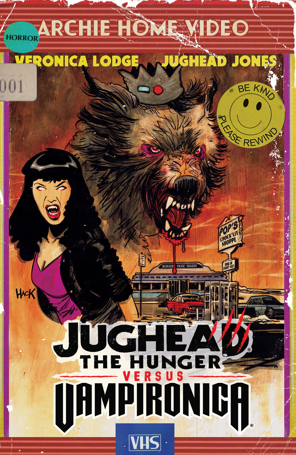 JUGHEAD: THE HUNGER VS. VAMPIRONICA #1: CVR C Hack