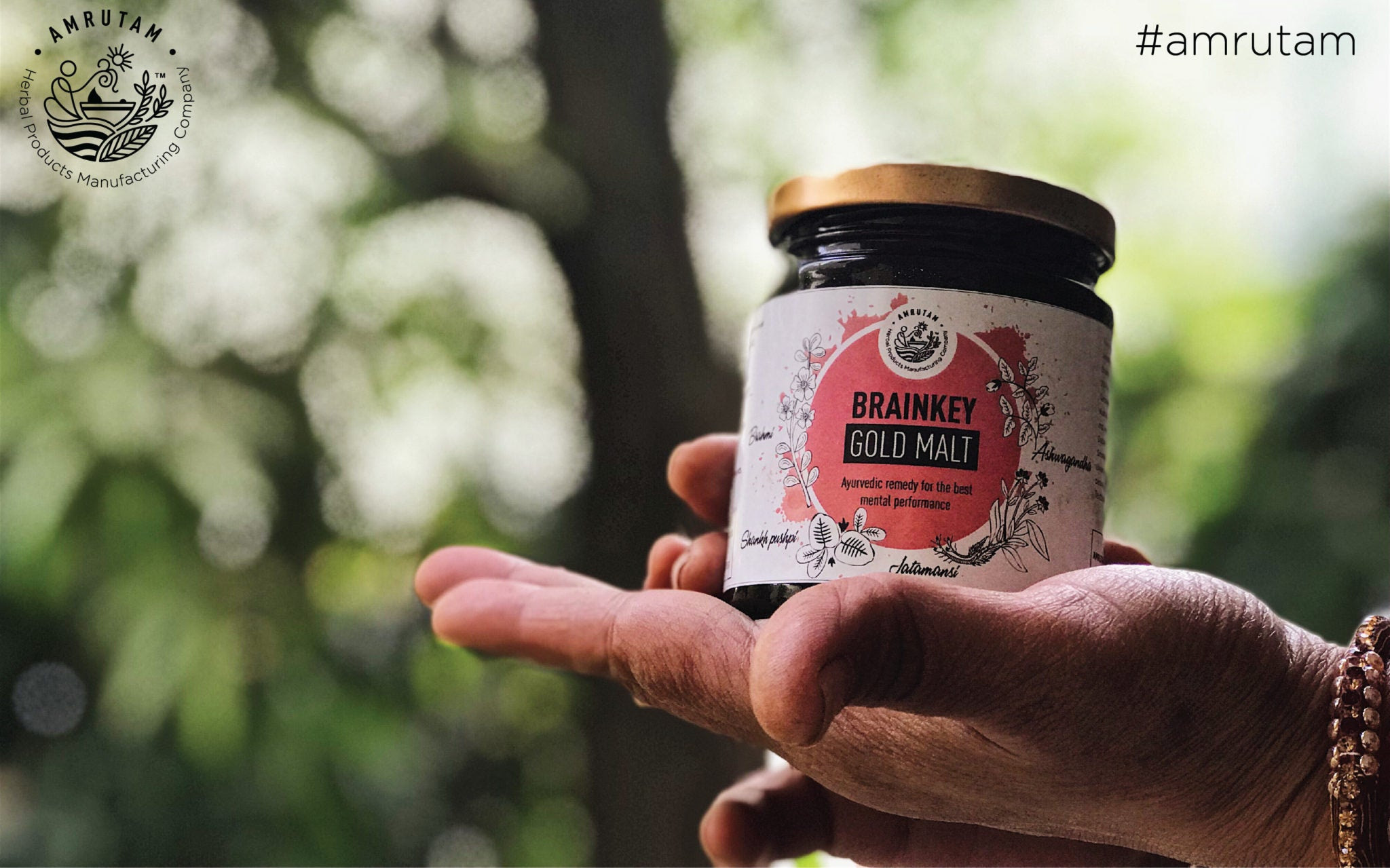 amrutam Brainkey Gold Malt