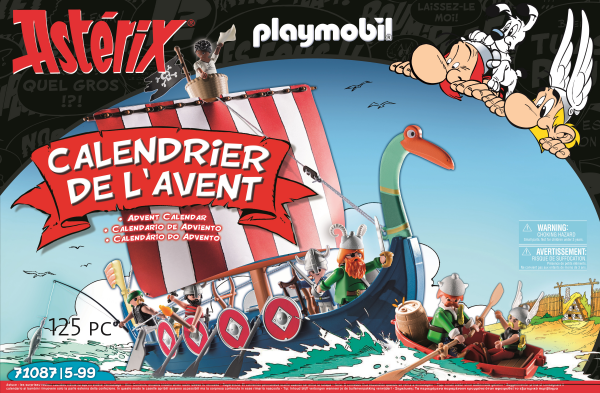 Le Calendrier de l'Avent pirate des Playmobil® Astérix